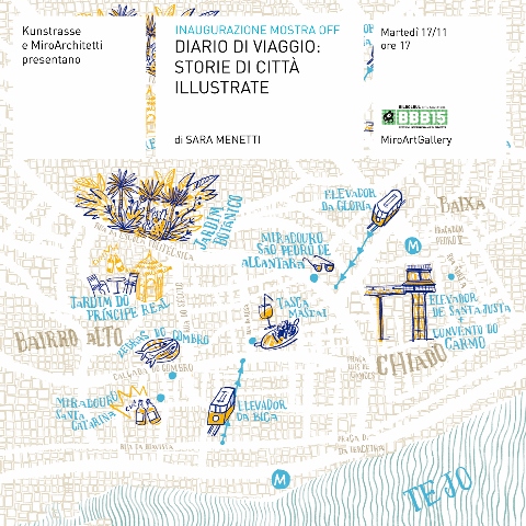 Sara Menetti – Diari di viaggio: storie di città illustrate